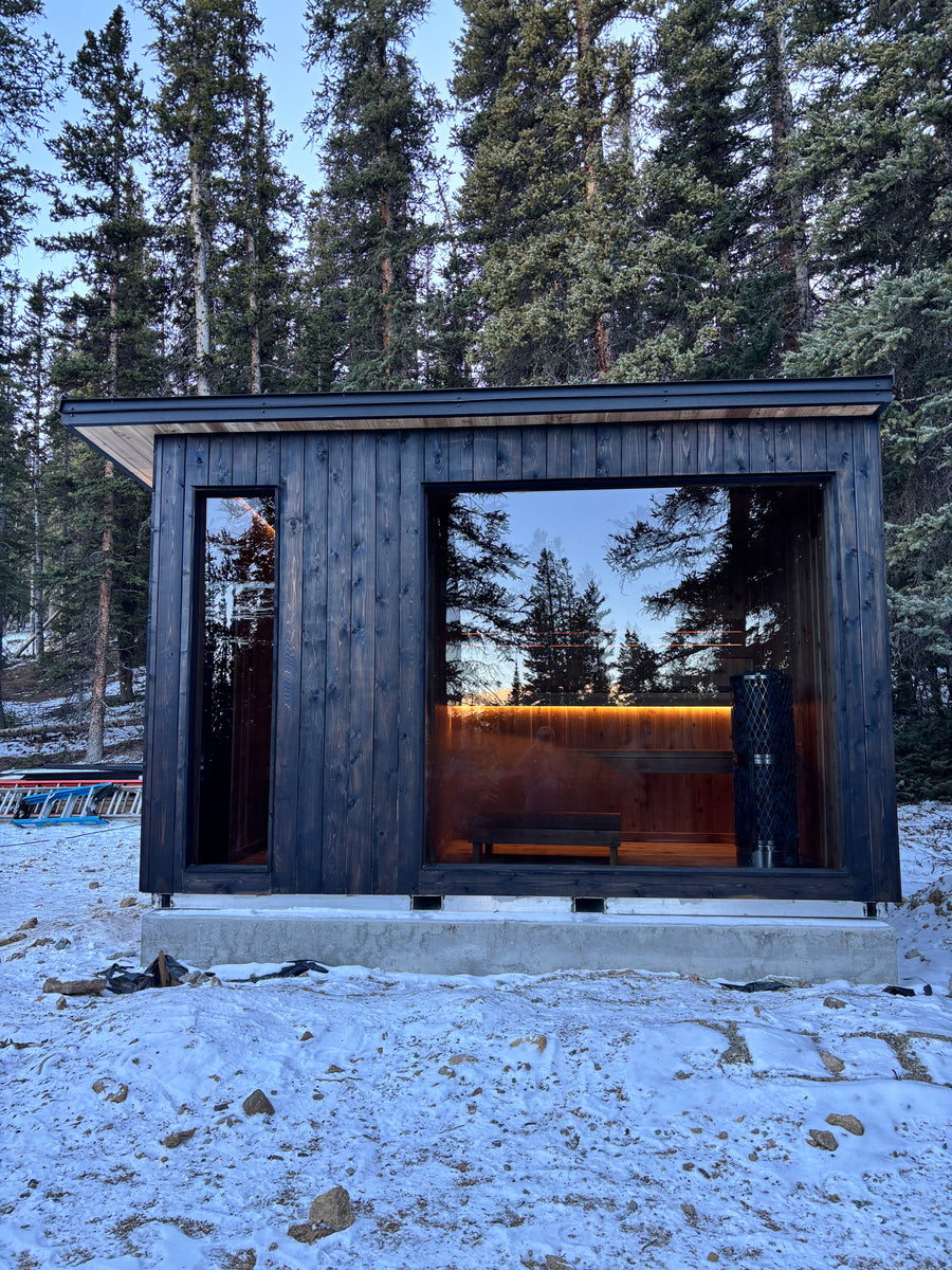 The Gather - 8x12 Outdoor Sauna
