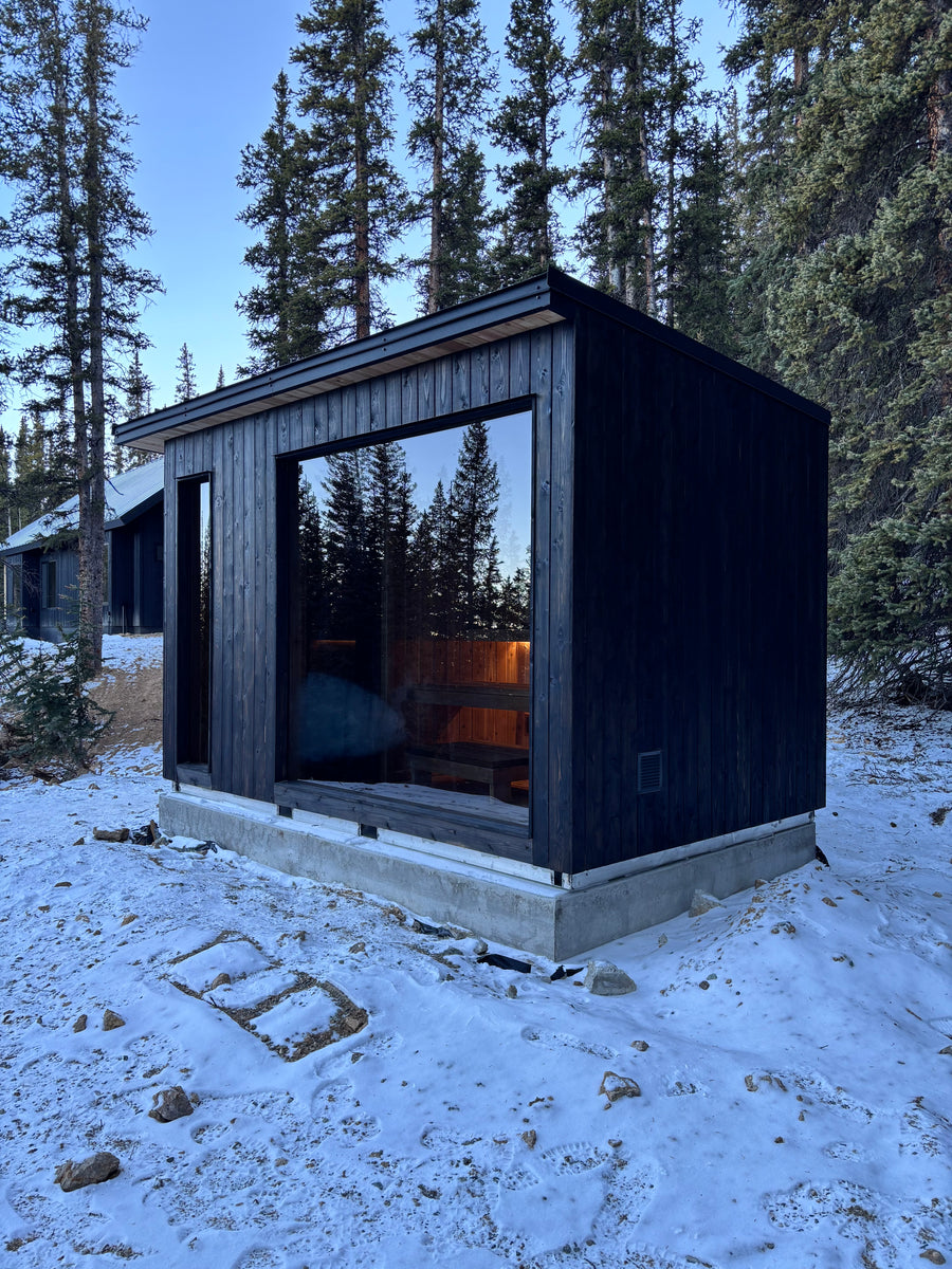 The Gather ADA - 8x12 Outdoor Sauna (ADA Accessible)