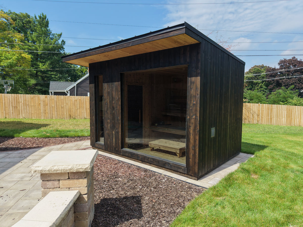 The Gather - 8x12 Outdoor Sauna