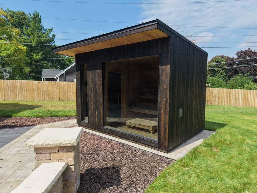 The Gather - 8x12 Outdoor Sauna