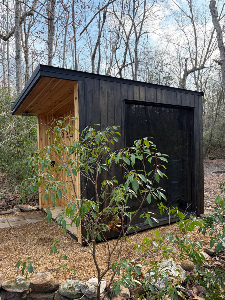 LIV sauna forest install