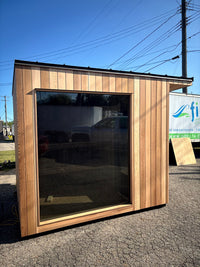 LIV sauna at dealer lot