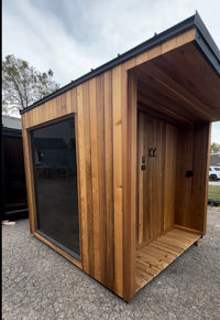 LIV sauna at dealer lot