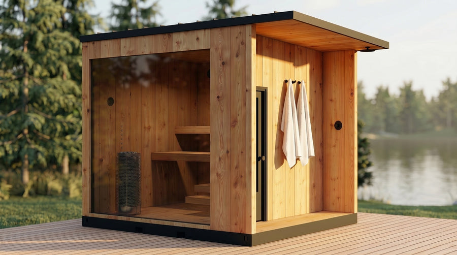 LIV sauna exterior