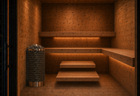 Standard sauna interior